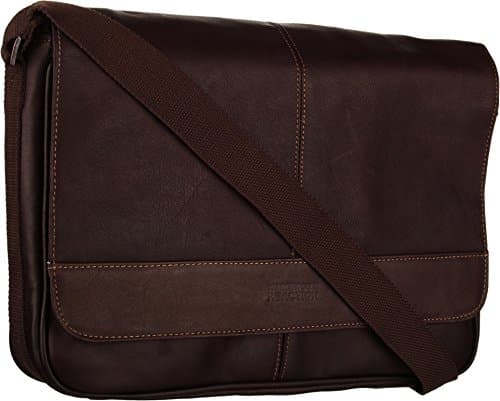 Kenneth Cole Reaction Risky Business Full-Grain Colombian Messenger